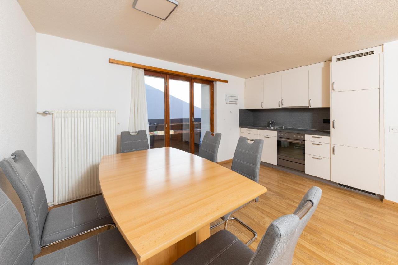 Haus Slalom Apartment Saas-Fee Bagian luar foto