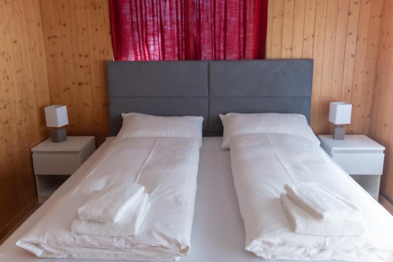 Haus Slalom Apartment Saas-Fee Bagian luar foto
